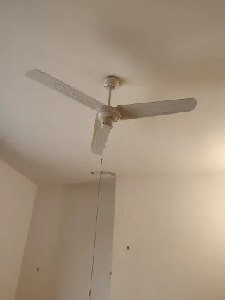 Ventilatore soffitto 3 pale bianco