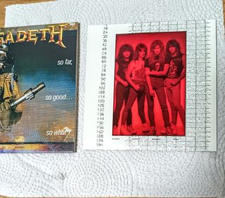 SHM CD Megadeth, So fár..So good..So what. Mini Lp