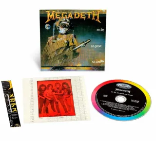 SHM CD Megadeth, So fár..So good..So what. Mini Lp