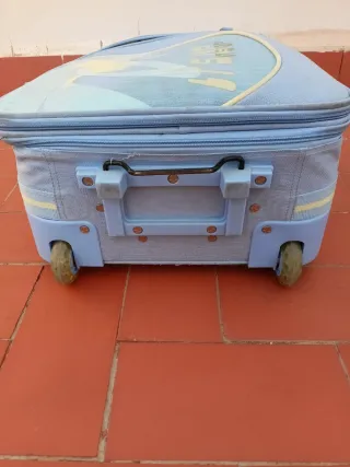 Maleta de viaje Jaslen azul.