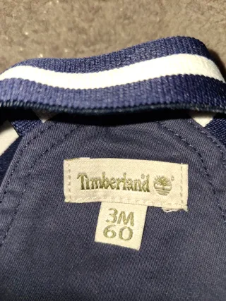Peto Timberland bebé azul