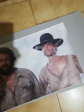 Poster Bud Spencer Terence Hill Tela
