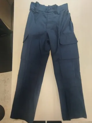 Pantalones militares aeronáuticos azul