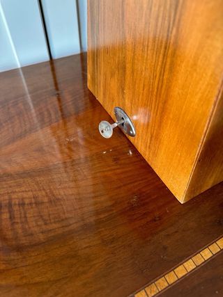 Máquina de Coser Antigua ALFA Cuello Cisne