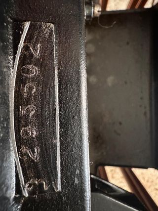 Máquina de Coser Antigua ALFA Cuello Cisne