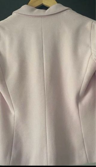 Blazer Zara Rosa con Botones Joya