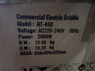 Plancha Eléctrica VEVOR Comercial