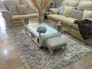 Alfombra pelo muy largo modelo ivory corte ingles