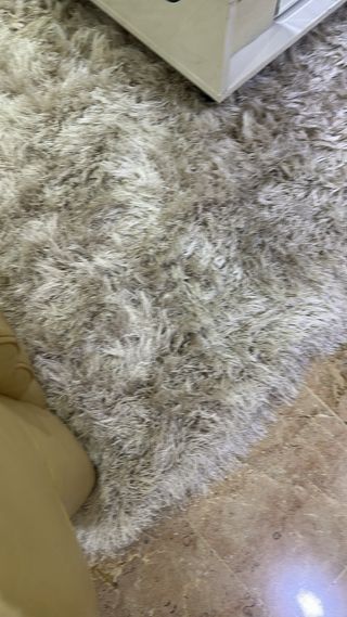 Alfombra pelo muy largo modelo ivory corte ingles