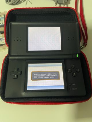 Nintendo DS Lite Negra + Accesorios