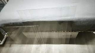 Jaula para pájaros PawHut 79x52x137cm+metacrilatos