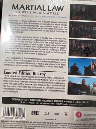 Blu-ray Martial Law Lo Wei’s Wuxia World Eureka