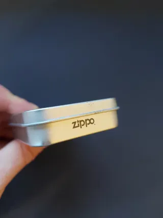 Encendedor Zippo Marlboro plateado PERFECTO estado