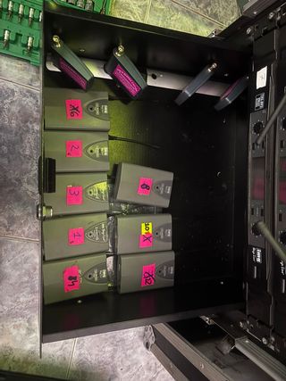 Rack microfonico Stage Line TXS