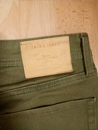 Pantalones Jack & Jones Verdes Rotos