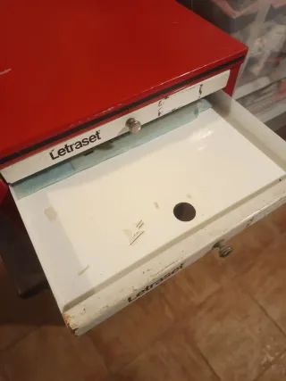 Archivador Vintage Letraset