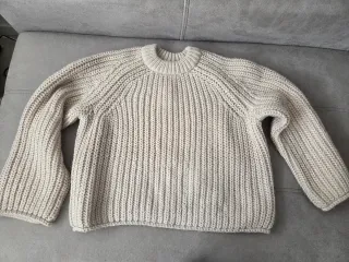 Jersey de punto beige