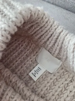 Jersey de punto beige