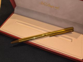 Bolígrafo S.T. Dupont Dorado