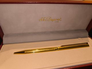 Bolígrafo S.T. Dupont Dorado