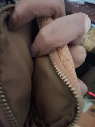 Monedero Parfois textura piel serpiente