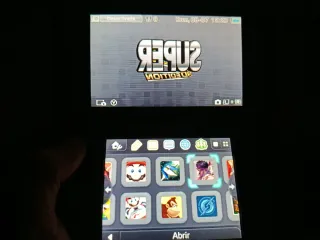 Nintendo 2DS XL Azul con juegos instalados