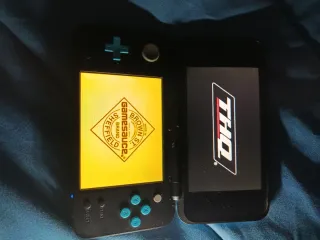 Nintendo 2DS XL Azul con juegos instalados