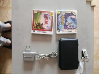 Nintendo 2DS XL Blu con giochi installati