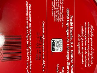 Lata de bombones Dragados