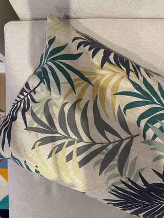 Cojín Ikea Hojas Tropicales