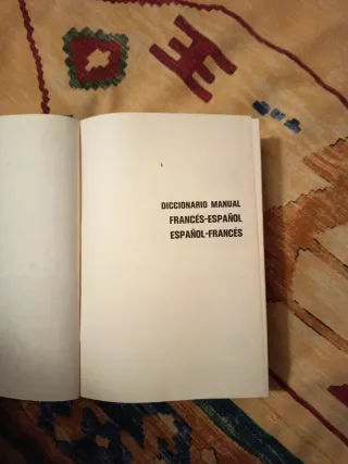 Diccionario español francés Vox