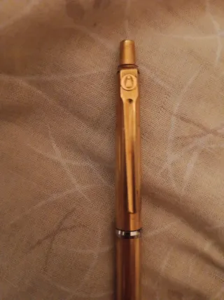 Bolígrafo Sheaffer Targa Chapado Oro