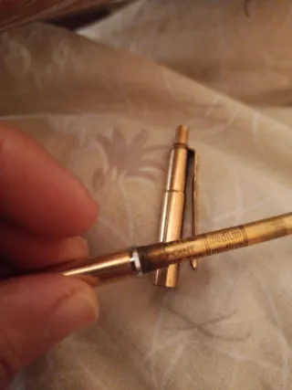 Bolígrafo Sheaffer Targa Chapado Oro