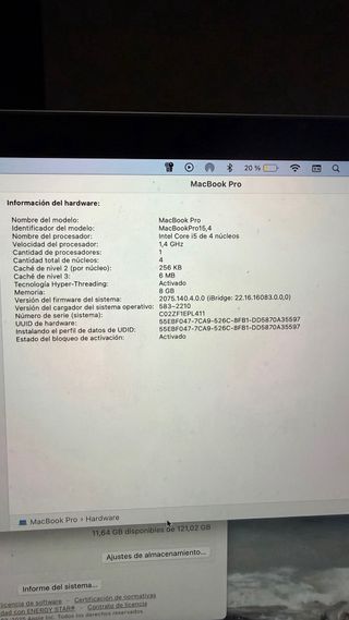 MacBook Pro 13' 2019 Touch Bar