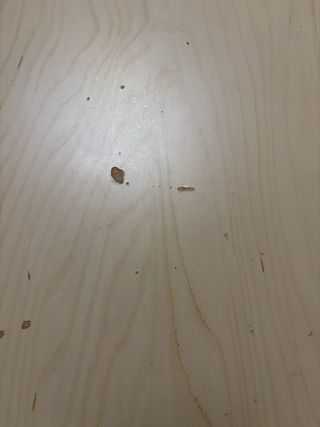 Mesa de estudio madera y metal