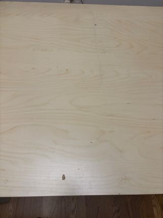 Mesa de estudio madera y metal