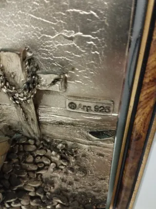 Cuadro Italiano Plata 925