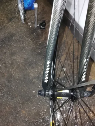 Bicicleta de carretera Mendiz Azul