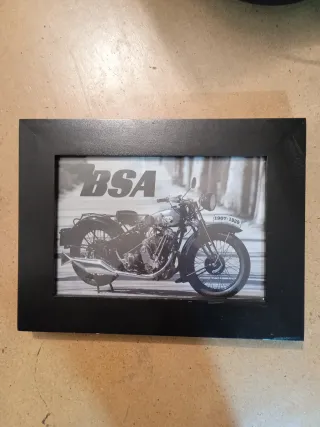 Cuadro Moto Clásica BSA