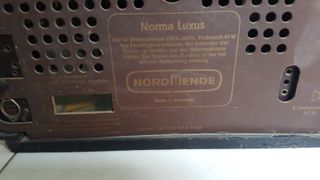 Nordmende Norma Luxus - Rádio a válvulas vintage