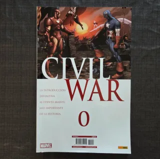 Cómics Marvel Civil War 0