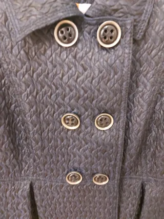 Abrigo azul marino talla M