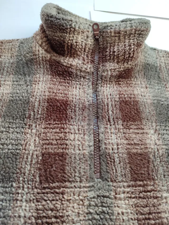 Polar McNeal cuadros vintage talla L