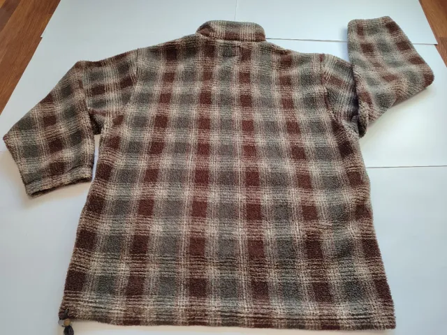 Polar McNeal cuadros vintage talla L