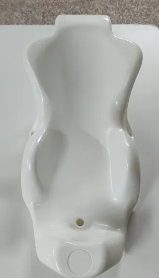 Bañera bebé con cambiador plegable