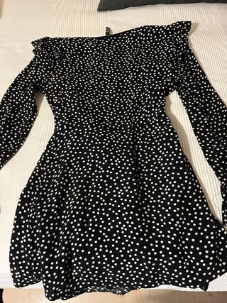 Vestido joven verano lunares