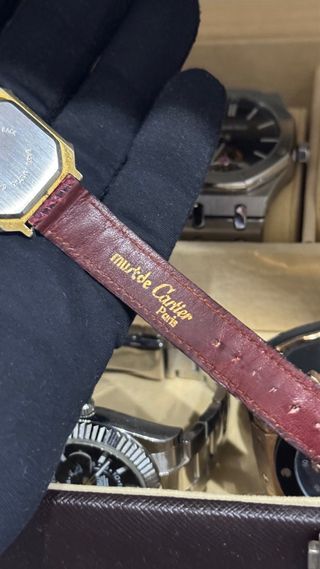 Reloj Mujer Oro y Rojo