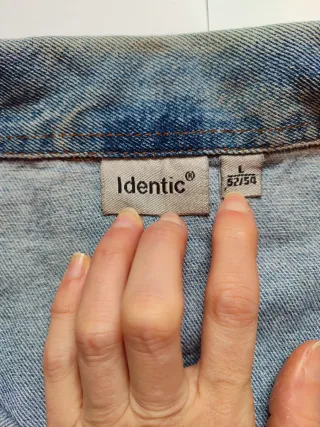 Chaqueta vaquera oversize Identic Talla L