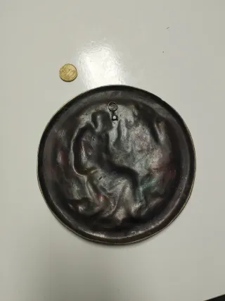 Medallón 1926 Bronce Eclesiástico