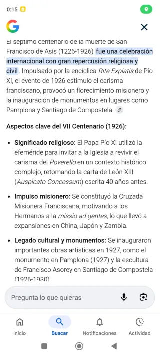 Medallón 1926 Bronce Eclesiástico